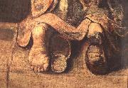 REMBRANDT Harmenszoon van Rijn The Return of the Prodigal Son (detail) oil painting artist